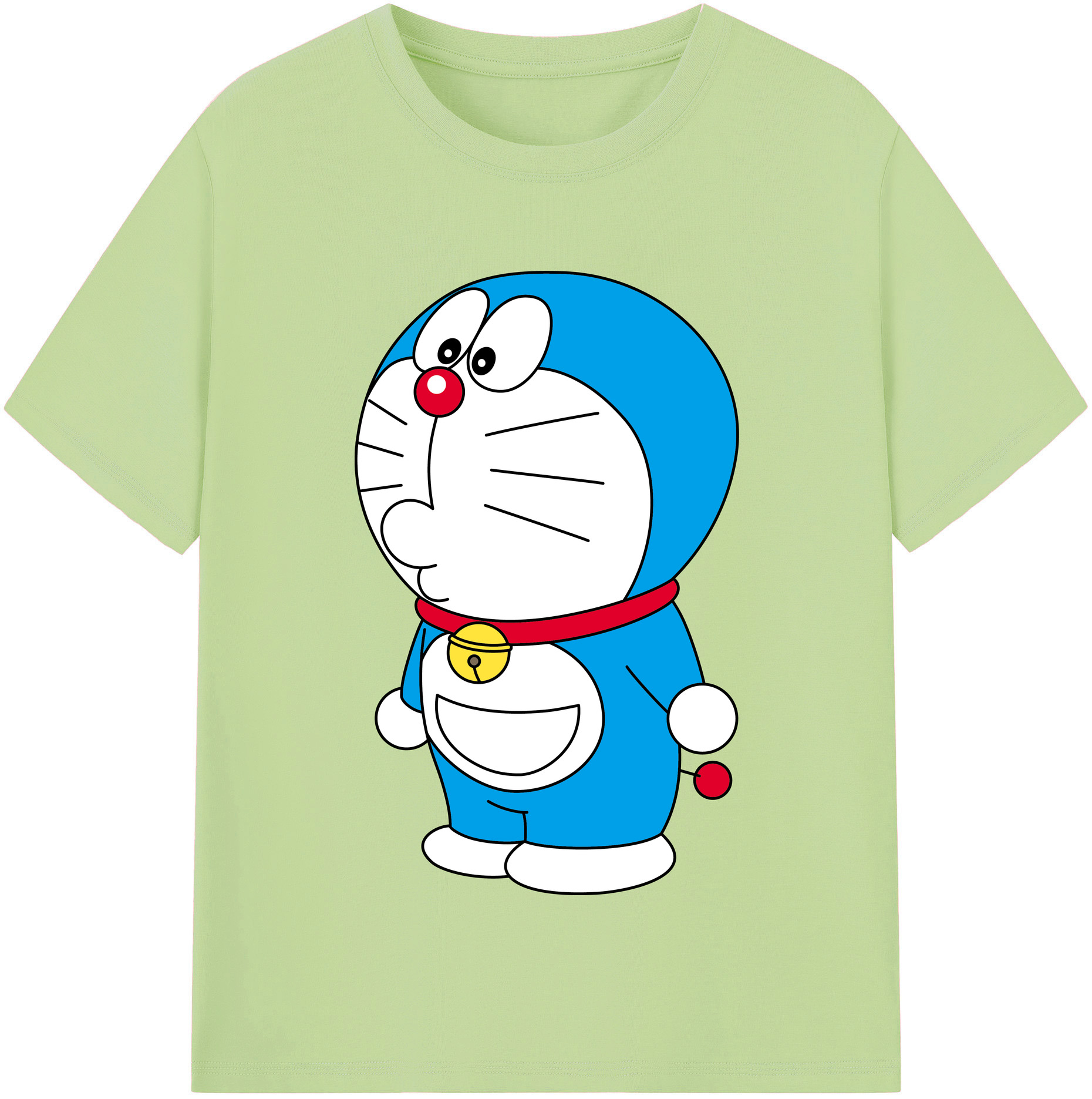 （画像用） ドラえもん Doraemon 綿100％半袖Tシャツ（フロントプリント）